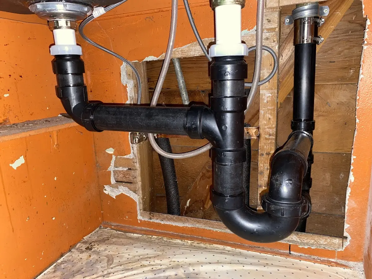 Professional Repiping Services equipment and tools on the job in Orange City